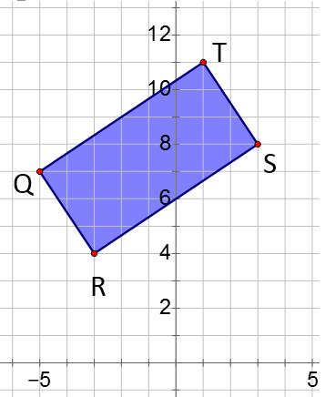ABCD a square because (is or is not) 22. ABCD is a quadrilateral with the following information. Determine if ABCD is a parallelogram, rhombus, rectangle and/or square.