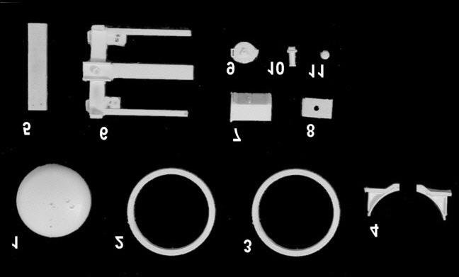 2 CONCEPT MODELS PARTS UTLX 80006,80021 TANK Item No. DESCRIPTION 1 Hi Press Ends (pr) 1 2 Large Ring saddle (.2) 2 3 Small Ring (Center) (.