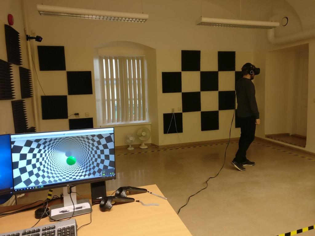 3. Method 3.1 Tools and Physical Environment For this thesis, the researchers opted to use an HTC Vive, which is a virtual reality headset developed by HTC and Valve Corporation. (HTC, n.d.) The HTC Vive accomplishes head tracking by using a Lighthouse laser tracking system, accelerometer and a gyroscope.