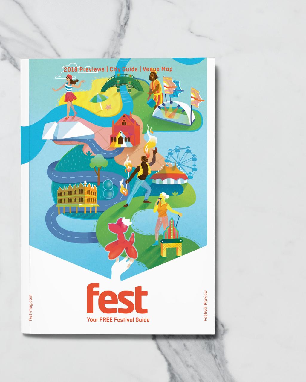 2 Fest is a festival review magazine from Edinburgh We ll be distributing 20,000 copies of our new festival magazine in Adelaide again this summer Launched 17 years ago with the goal of bringing a