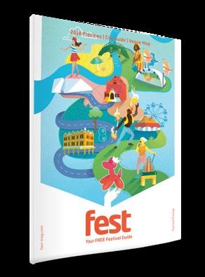 Rates & Dates In 2019, Fest will publish 5,000 copies per issue - 20,000 copies in total across four Festival magazines.