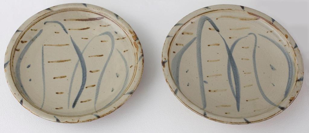 Two Earthenware Plates c.