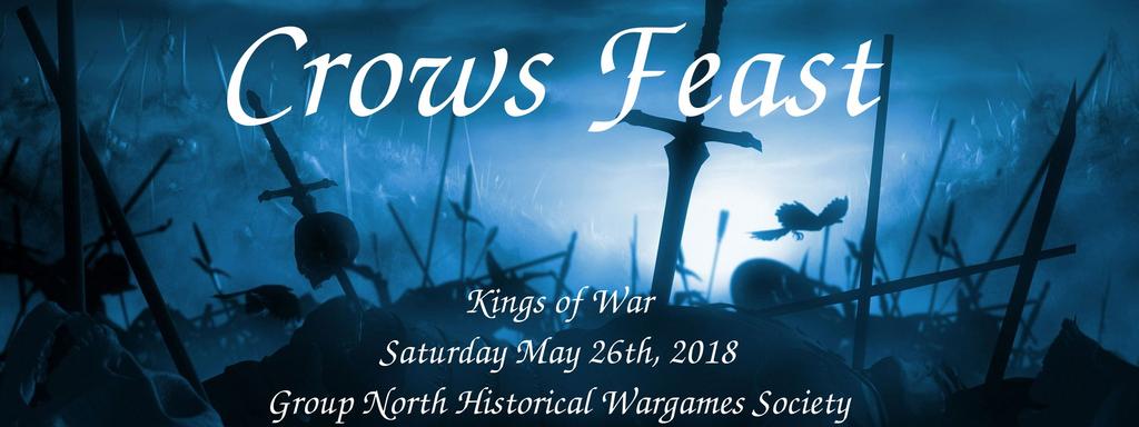 The Crows Feast is back to determine the best South Australian Kings of War champion. This will be a full day of gaming in the fantasy wargame that is gaining in popularity all over the world.