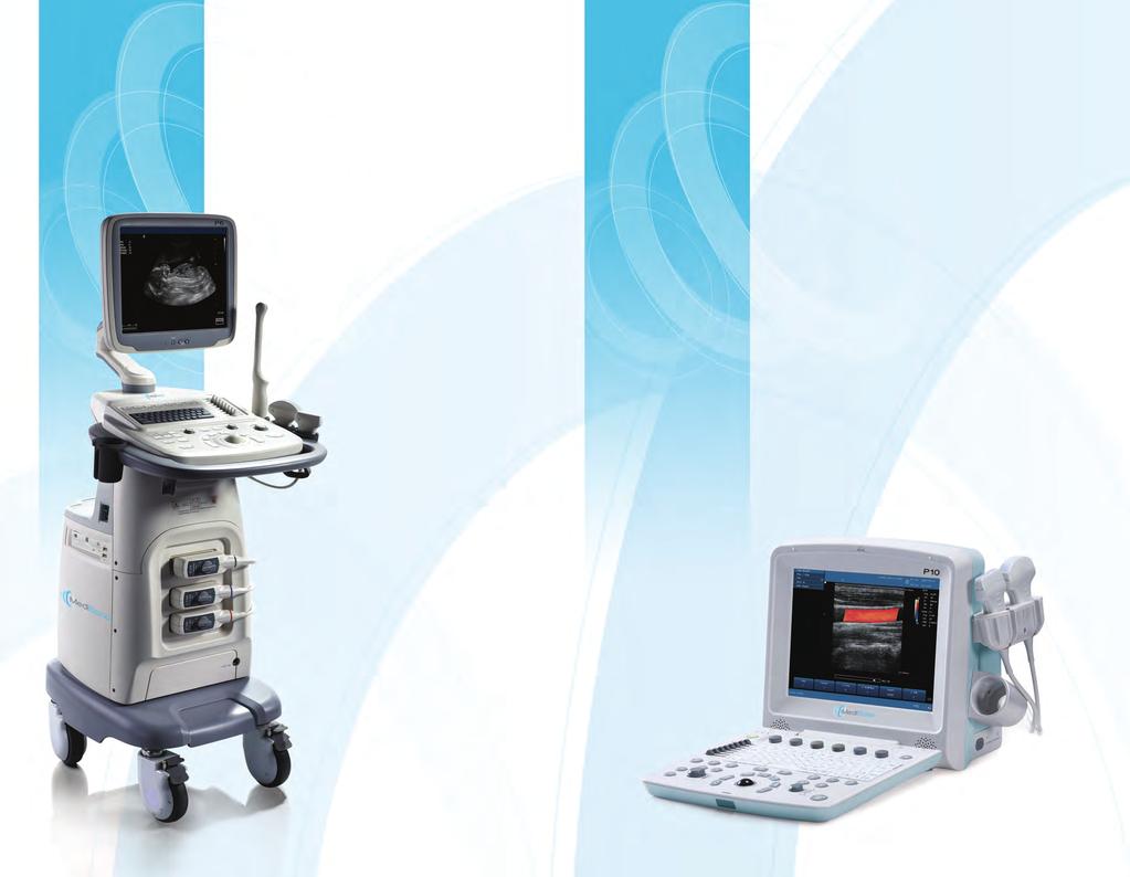 P5 Created to be a high value B/W cart-based system. The 15 LCD monitor with articulated arm and high configuration make P5 outstanding in the B/W ultrasound market.
