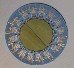 HPD Working Principles: The Sensor INFN-Pisa/CERN HPDs use a 2048 pixel sensor with integrated readout electronics.