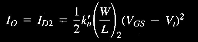 Let s look at the constant current source Two significance of the