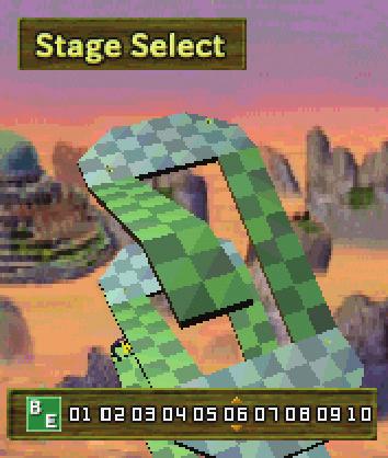 Choose a stage after selecting a character and the game will begin.