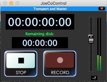 Mic/Line Input Controls The Mic/line Input control window allows full control of all of the inputs on your JoeCo BlueBox.