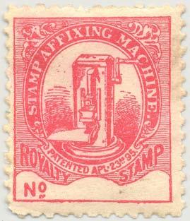 Many royalty stamps are found without any numbers at all, though invariably there is a space on the stamp that is reserved for the number, as with the space at the bottom of the Coykendall Dirt