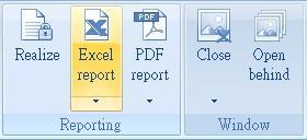 The report template is located in the application data folder (C:\Documents and Settings\%USERNAME% \Application Data\Lumos Technology).