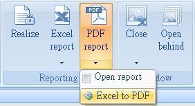 4.1.3 PDF Report When the measurements and annotation are done, it is also possible to export the data to a PDF document.