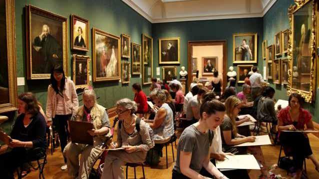 Course Title - Drawing ar the Naiotnal Gallery Drawing at the National Gallery This art course is a fantastic opportunity for those who would like to spend an inspirational week drawing in a leading