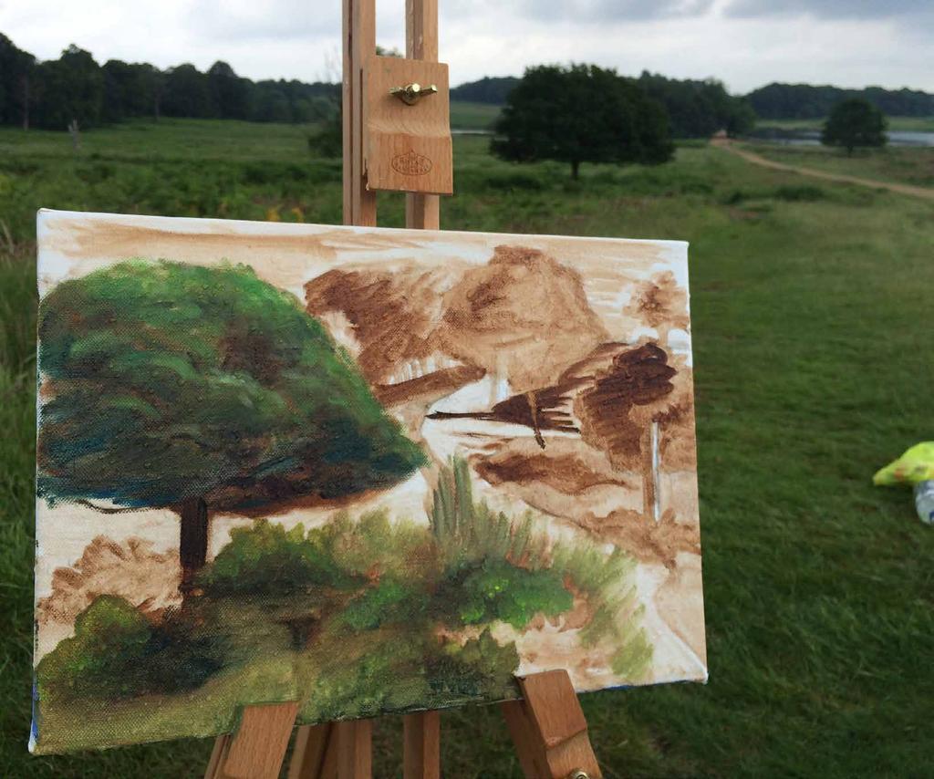 Landscape Painting Short Courses L This is a short art course that allows people to develop and practise their skills in landscape painting.