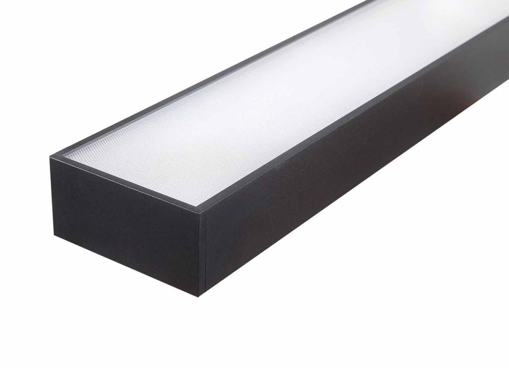 48 49 Direct/indirect luminaire Due to its length and low ugr, it delivers a homogenous and efficient distribution of light and enables less luminaires per room.