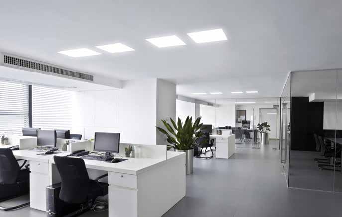 6 ARUN LED that supports performance and well-being products / ARUN LED 7 ARUN LED recessed luminaire is an ACTIVE producing biologically effective light.