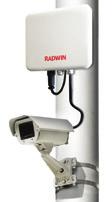 RADWIN 5000 HPMP Components RADWIN 5000 HPMP base station and subscriber units comply with IP67 for effective deployment in harsh conditions. Supporting multi frequency bands, 5.9-6.4 GHz or 4.