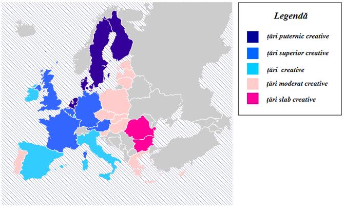 The Clustering of European Countries based on the values
