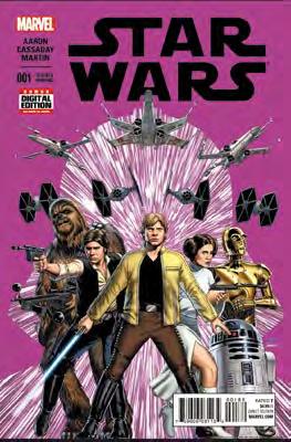 Rated T. Scheduled to ship 11/04/15. (161) (STK693653) (AUG158711D) 48pgs, FC... $4.99 STAR WARS #5 CASSADAY 2ND PTG. VARIANT From Marvel Comics. The greatest space adventure of all time continues!