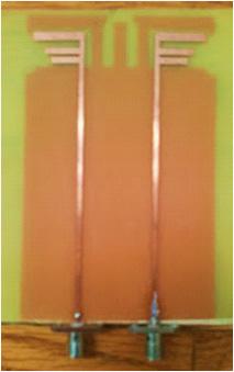 Progress In Electromagnetics Research C, Vol. 70, 2016 37 Figure 6. A photograph of the fabricated prototype MIMO antenna.