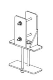 Hand Rail Bracket (only used with timber railing systems) If applicable, handrail brackets