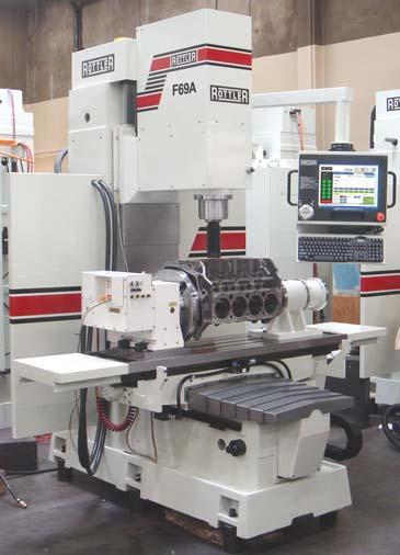 BORING MACHINES MULTI PURPOSE MACHINING CENTER Rottler's F Series Automatic CNC Touch Screen boring and sleeving machines are the industry standard worldwide.