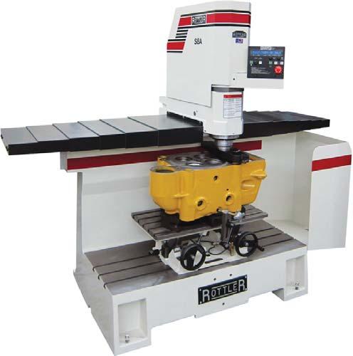 SAD SERIES Automatic Downfeed The new S7AD/S8AD machines offer all the features of Rottler s S7A/S8A models, but take the ease of automatic