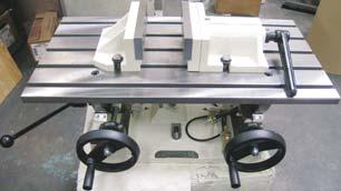 Compact, one-piece castings and multi-layer slideway guards give the most compact surfacing machines available today.