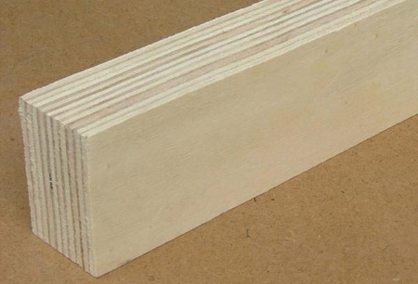 Glued veneer (similar to plywood) LVL [Laminated veneer lumber] Advantages of using LVL: 1) High strength 2) able to