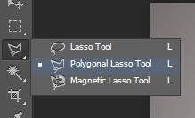 Polygonal Lasso tool