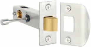 Latches AND bolts TUBULAR and Privacy Latches TUBULAR BOLTS LONG LIPPed striker Plates Code Description L H CS BS TH CP NP PB SCP SS WH 2413 Privacy Bolt (4mm Spindle Hole) 74 58 24 Sliding Door