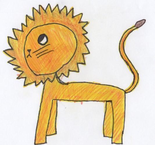 lion is cowardly because he is afraid of everything.