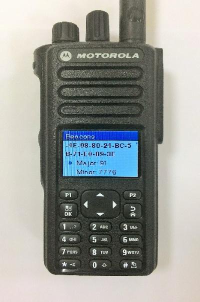 Power off the radio and disconnect it from the computer. Radio Configuration Test Figure 7: Detected beacons 3.1.1 Non-Display Radios To ensure that the updated configuration works properly: 1.
