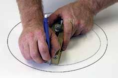 Lay out bolt holes on cardboard, paper or gasket material before gasket is made. 2.