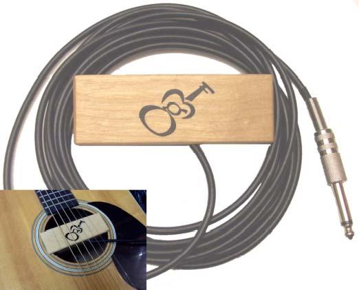 SH-1 - Soundhole Pickup Great-looking maple soundhole pickup. The single coil design gives a bright clean tone that is resistant to feedback.