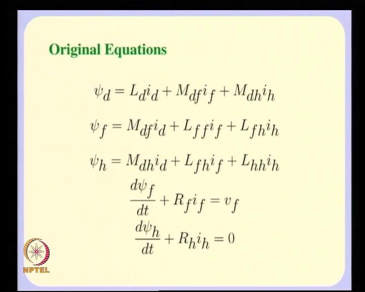 It is easy to see that you get equations which look like this now, what is