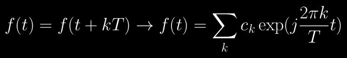 Fourier Series Any periodic contiunous