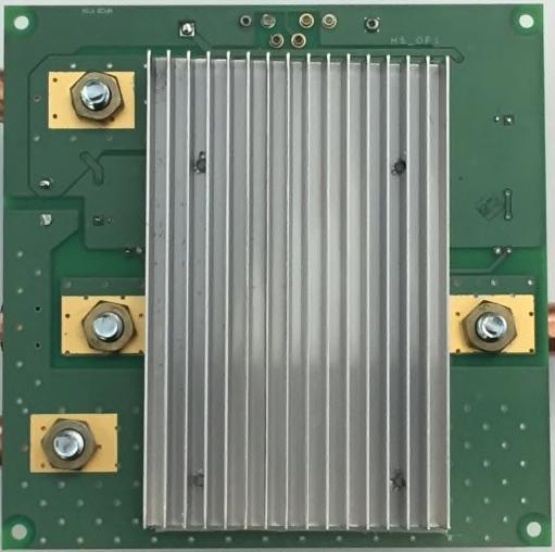 (CS) information A heatsink can be mounted with four screws, which can be placed at the back or at the front Figure 2 Heatsink (4 2.5 0.