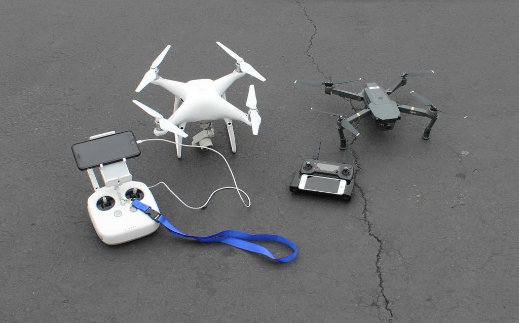 Site Drones We have 2 drones Both DJIs (Phantom