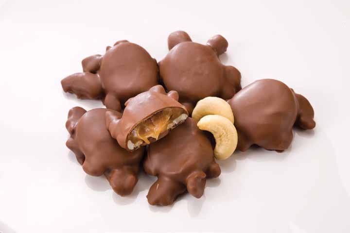 Mint Patties Chocolates con centro de menta Thin dark chocolate wheels bursting with