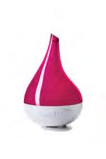 Aroma-Bloom With crystal look finish This Ultrasonic Diffuser/Vaporiser is inspired by the captivating beauty and aroma of