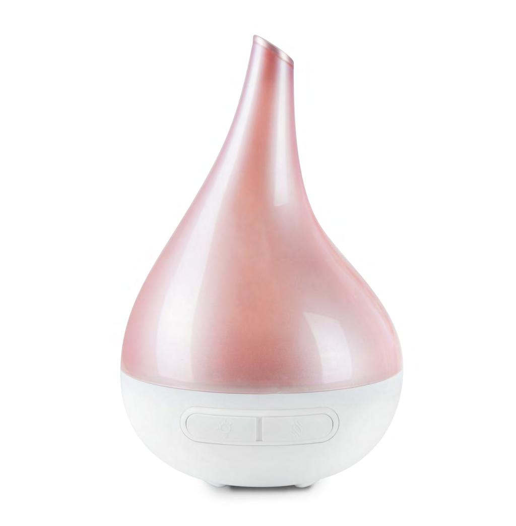 Aroma-Bloom Pearl Pearl finish lid Cutting edge technology coupled with pioneering manufacturing and world class designers, brings this stunning designer diffuser into your home.