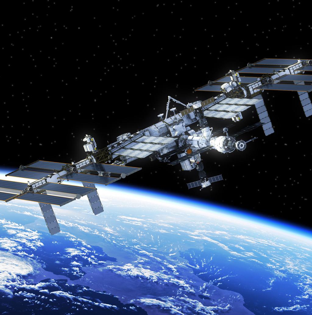 THE ISS THE ESA: BRINGING COUNTRIES TOGETHER UPCOMING MISSIONS The International Space Station is a space laboratory in Earth s orbit and the largest artificial satellite that has ever orbited Earth.