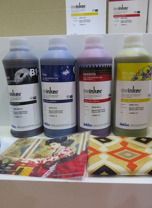 Inkjet Inks 10 Wide Format Inkjet Ink Inks can be used to print on both flexible and rigid materials, opening the opportunity to extend the limits of applications