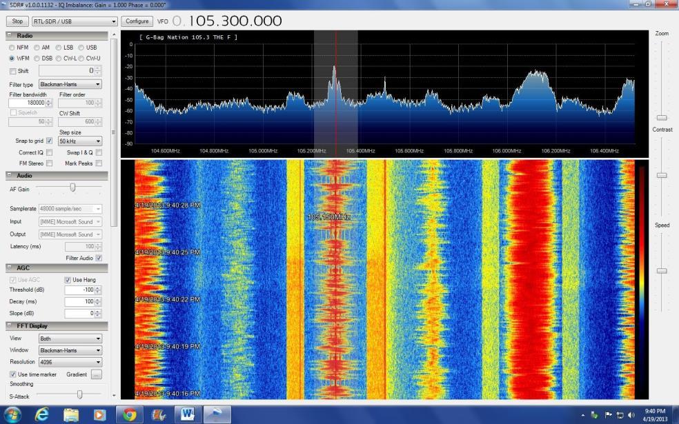 30 SDR# PC-Based Application for SDR Supports Multiple SDRs RF