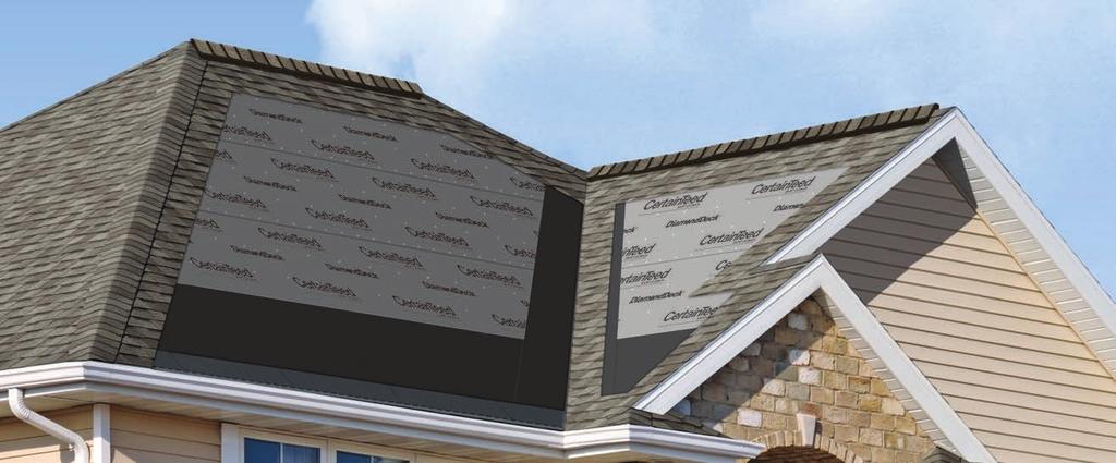 It all starts with CertainTeed s broad line of shingles, featuring brilliant color blends, dramatic styles and shadow lines, and the strongest warranties in the industry.