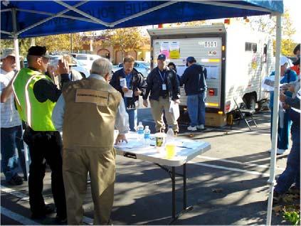 org Members of Laguna Niguel Auxiliary Communications Service and Tri-Cities RACES joined forces on Sunday, November 28, 2010, to conduct a disaster preparedness drill.