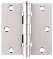 SOLID BRASS HINGES BALL BEARING, EXTRUDED 3 1 /2 x 3 1 /2, 4 x 4, 4 1 /2 x 4 1 /2, 5 x 5 Prices are per Pair - All Hinges Supplied with Screws, Stainless Steel Pins 9641315 3 1 /2 x 3 1 /2 Ball