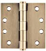 HEAVY DUTY HINGES, PLAIN BEARING 4 x 4 Prices are per Pair - All Hinges Supplied with Screws 920147 4 x 4 Heavy Duty Square Corner, French Antique 92024R