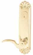 SINGLE POINT & TWO POINT LOCKS WITH TRENTON PLATES 5 1 2 C-TO-C DOOR PREP Includes Latch and Strike Plate Schlage C Keyway Standard Door Prep and Installation Door Prep 5 1 2 C-To-C Single Point Lock