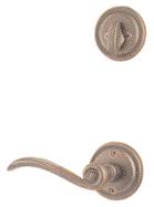 LOST WAX CAST BRONZE TUBULAR ENTRANCE HANDLESETS Standard 2 1 /8 Door Prep Lost Wax Cast Bronze Schlage C Keyway Choose any Cast Bronze Knob or Lever On Inside Interconnect Device Available Choose